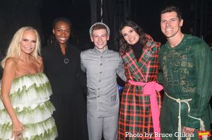 Kristin Chenoweth, Kimber Elayne Sprawl, Jake Pedersen, Idina Menzel and Jordan Litz Photo