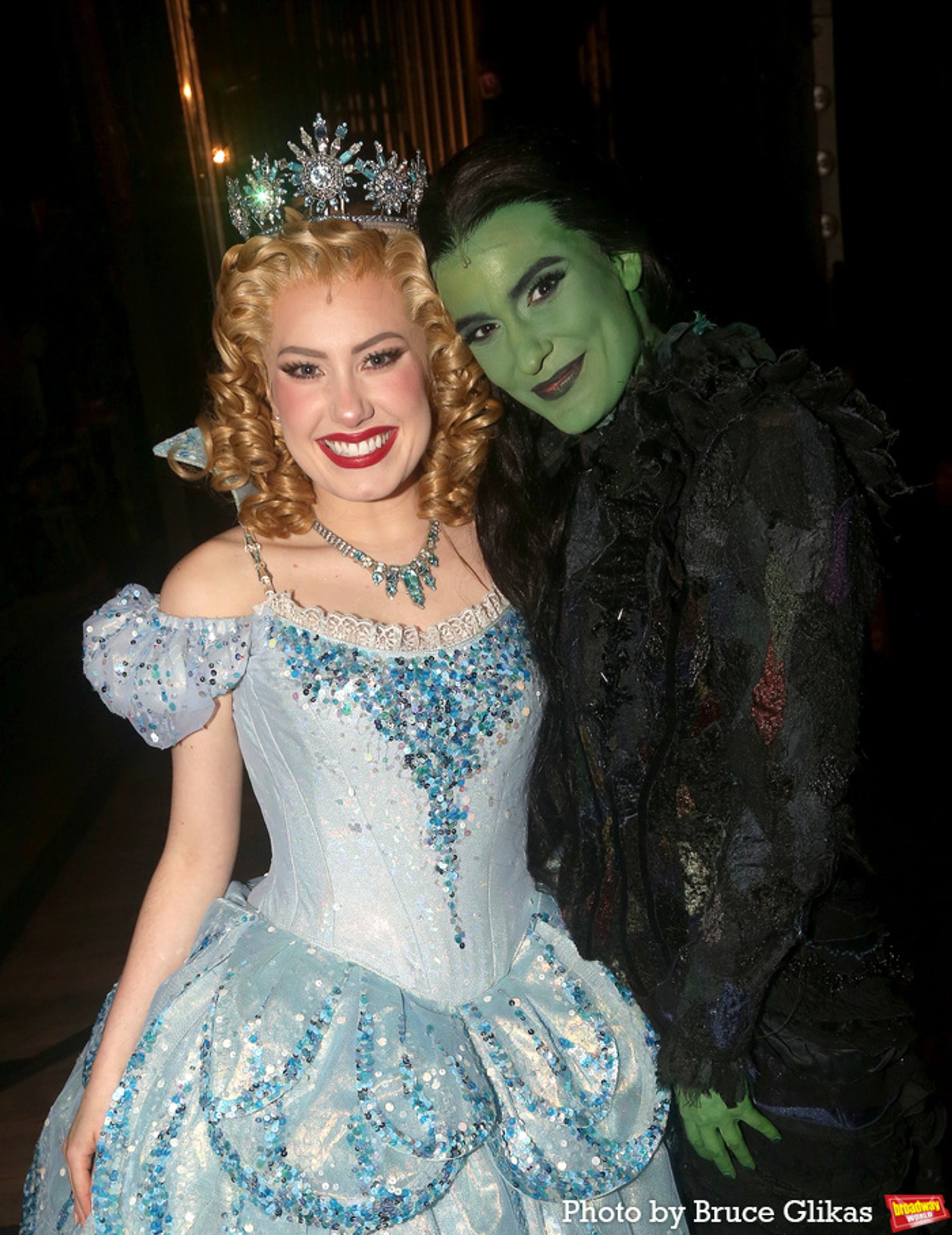 Exclusive: Backstage With Idina Menzel and Kristin Chenoweth at WICKED's 20th Anniversary Image