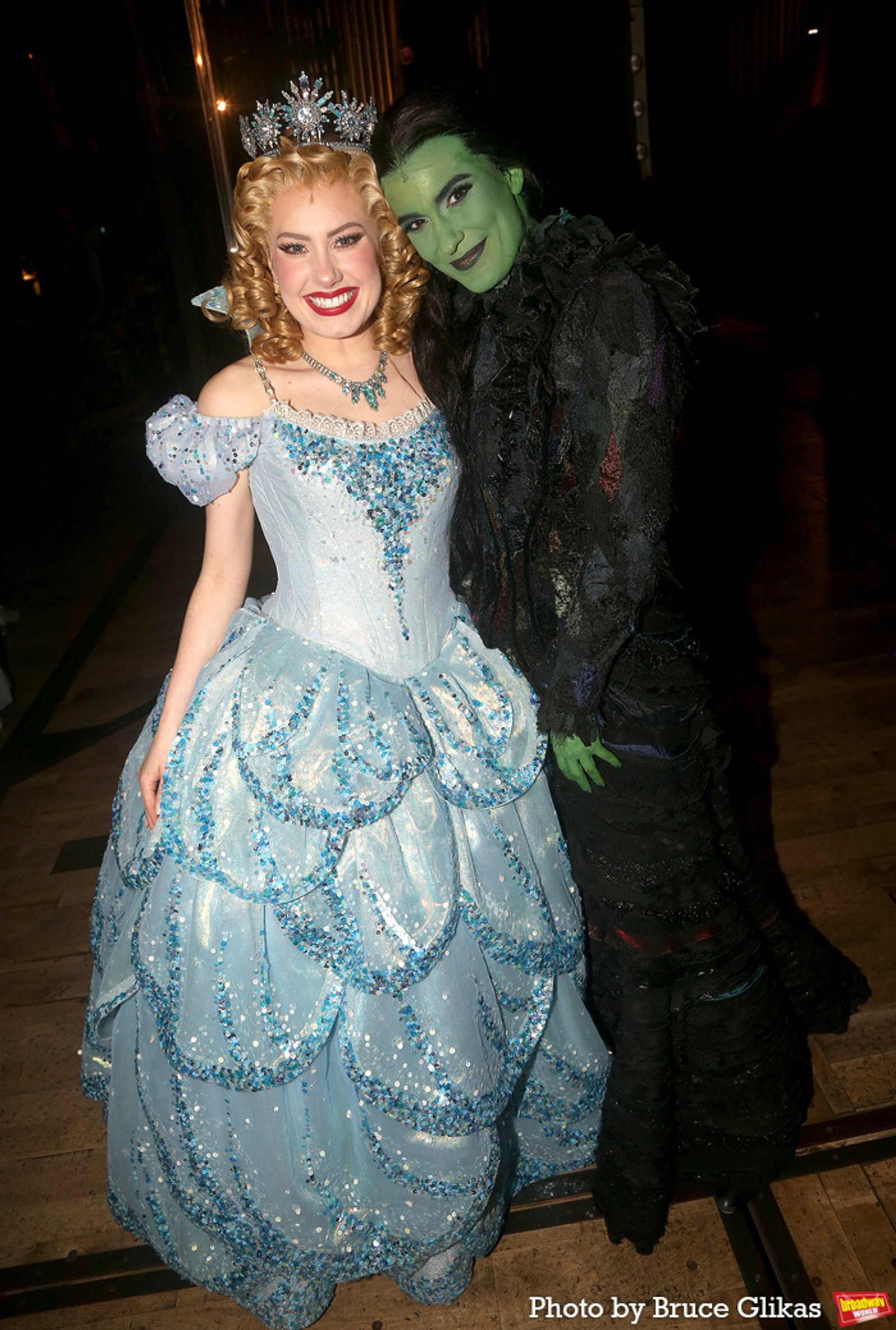Exclusive: Backstage With Idina Menzel and Kristin Chenoweth at WICKED's 20th Anniversary Image