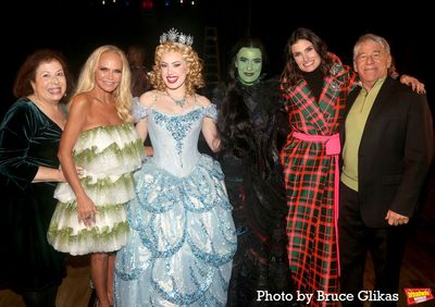 Winnie Holzman, Kristin Chenoweth, McKenzie Kurtz, Alyssa Fox, Idina Menzel and Steph Photo