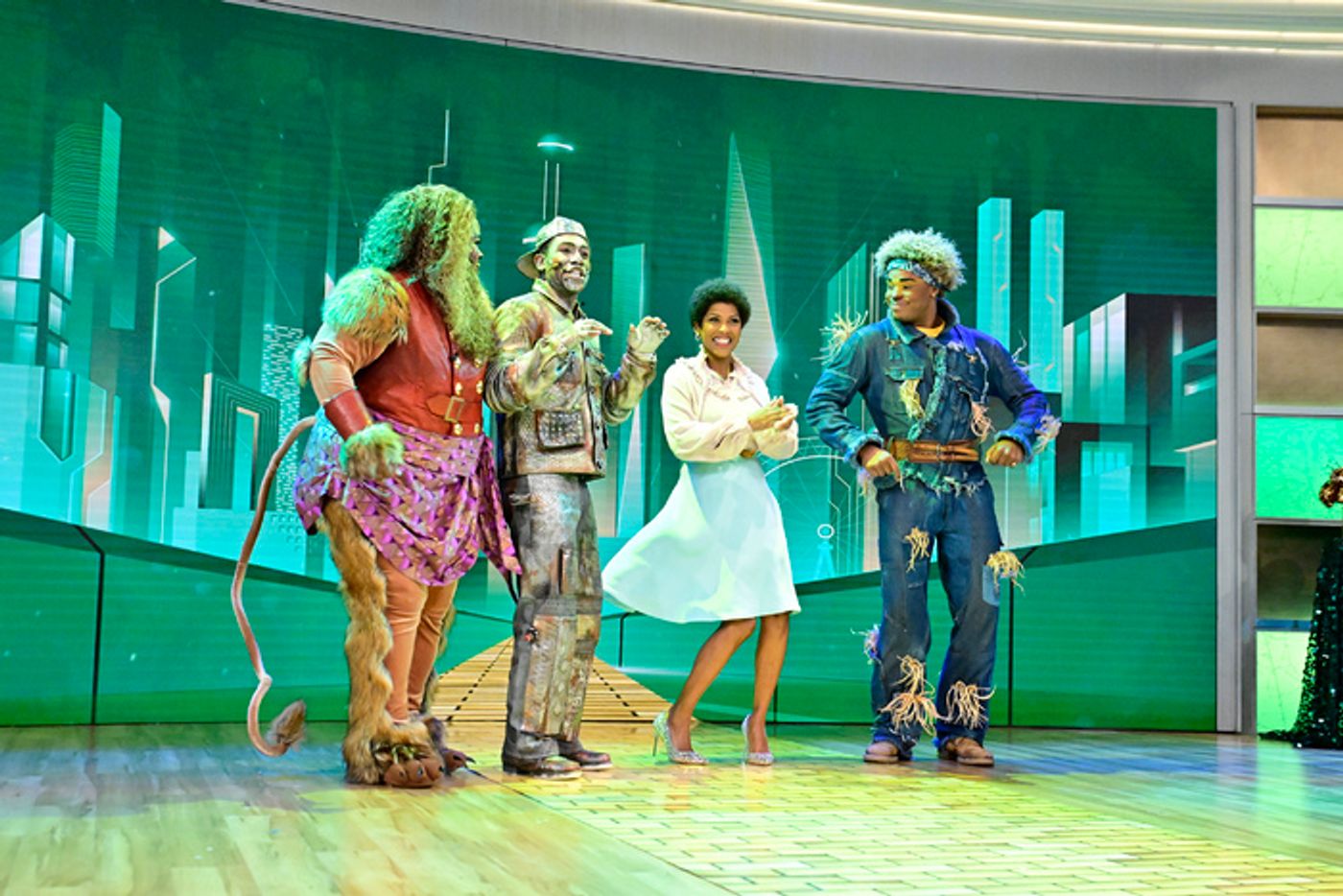 Video/Photos: THE WIZ Cast Performs 'Ease on Down the Road' For Tamron Hall's Halloween Episode  Image