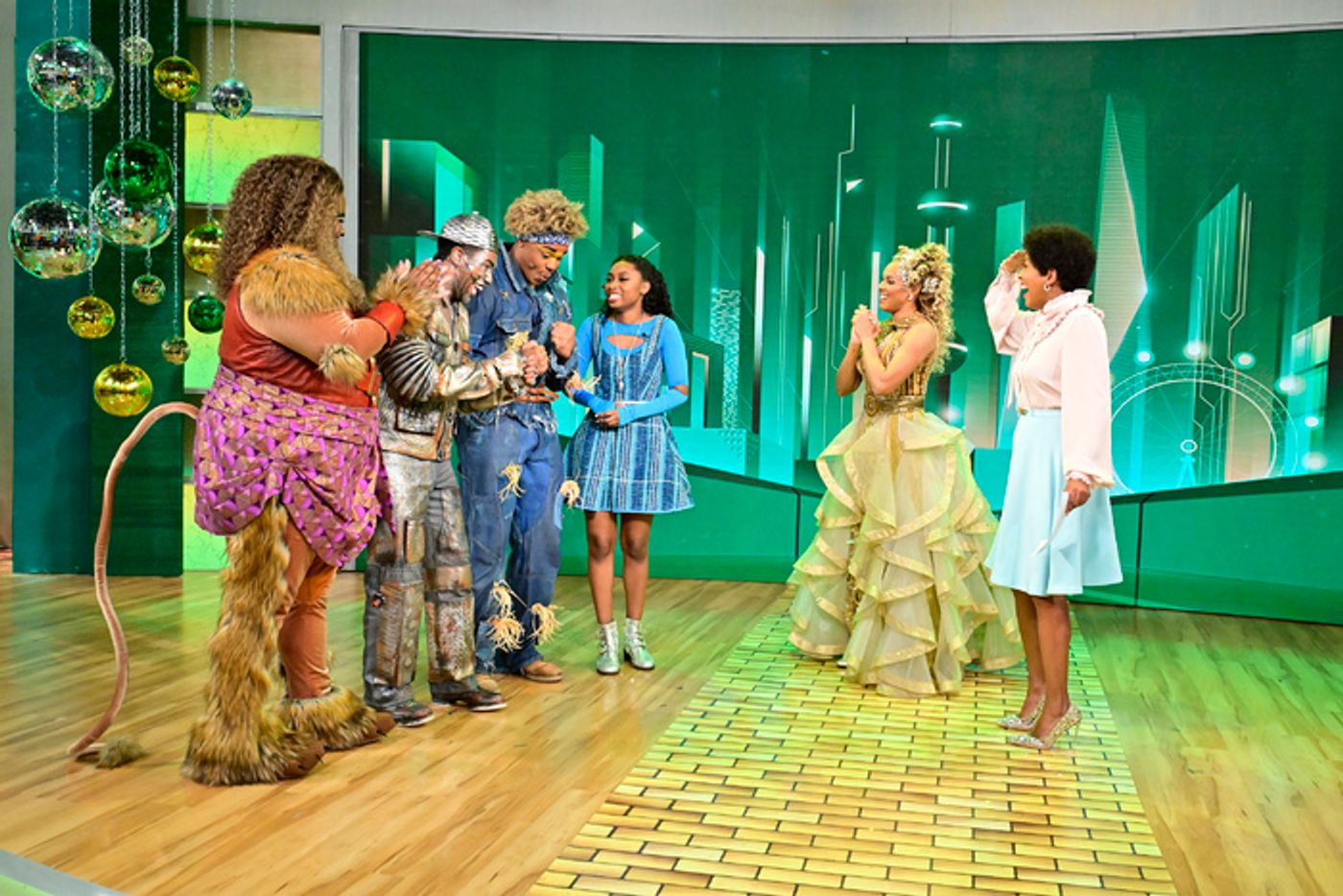 Video/Photos: THE WIZ Cast Performs 'Ease on Down the Road' For Tamron Hall's Halloween Episode  Image