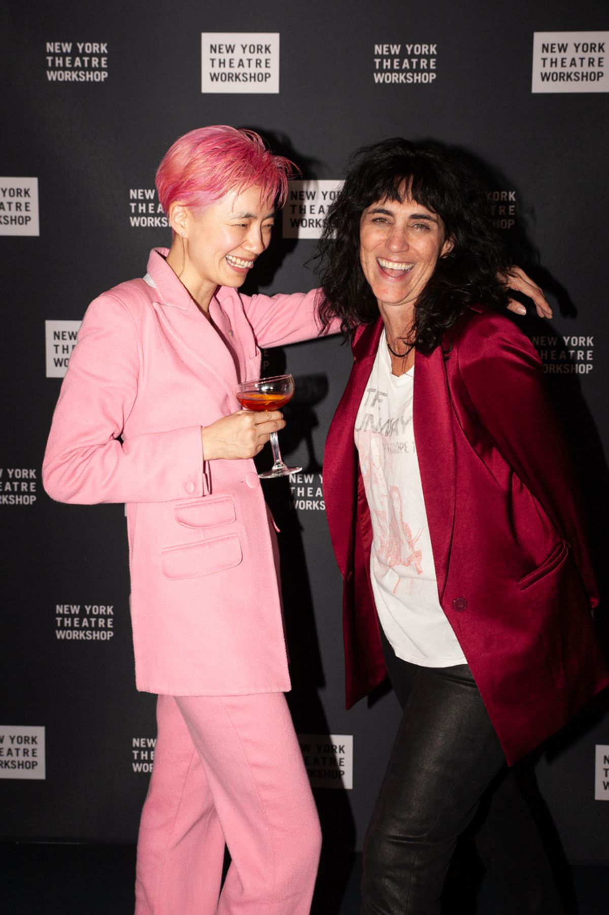 Hansol Jung and Leigh Silverman at 