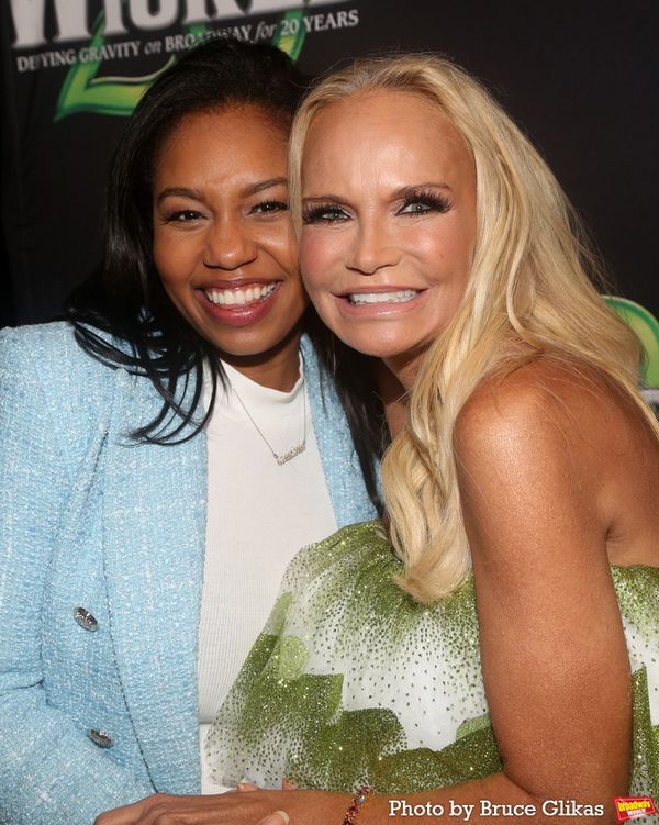 Brittney Johnson and Kristin Chenoweth Photo