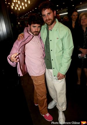 Noah Galvin and Ben Platt @ BroadwayWorld Noah Galvin and Ben Platt Photo