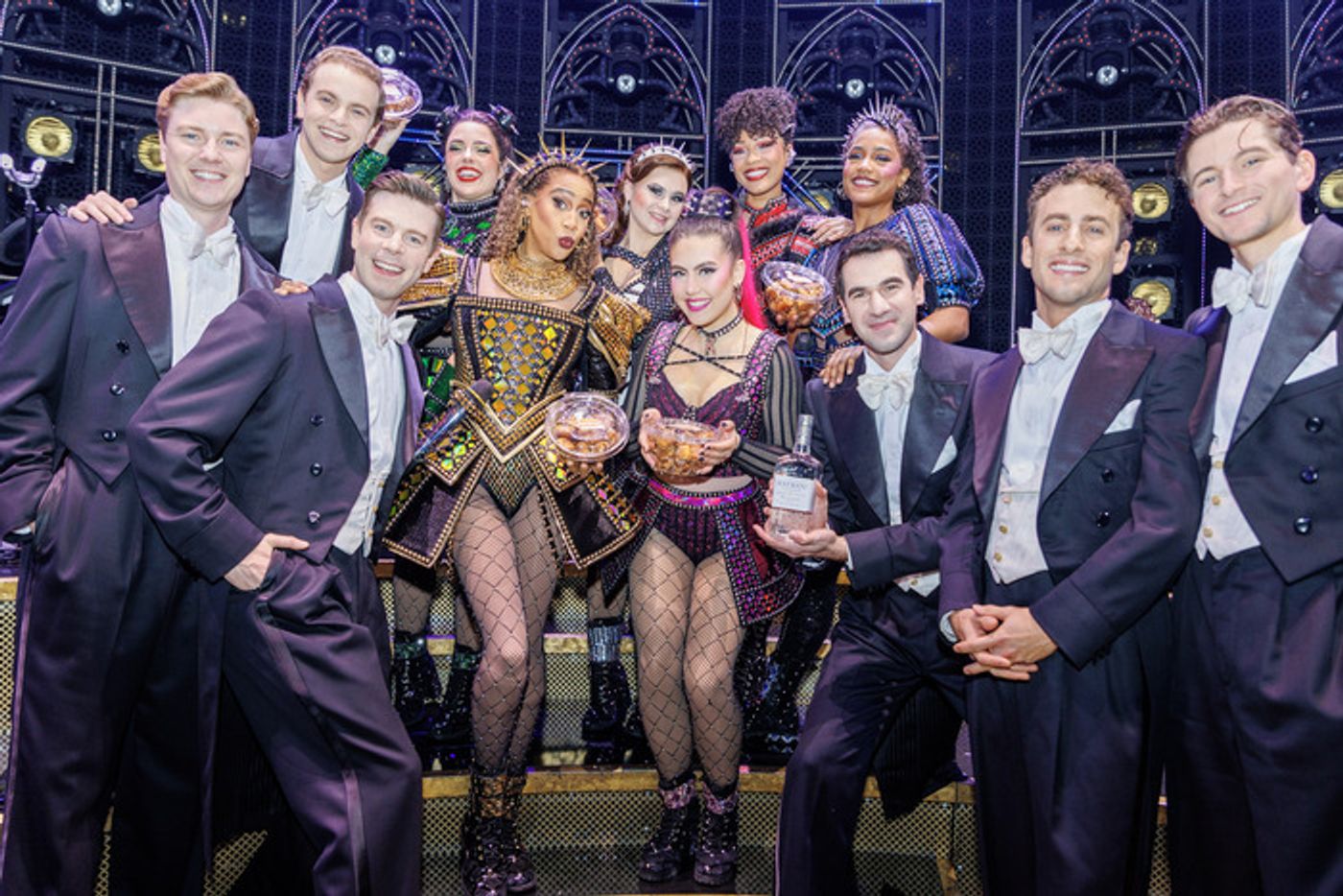 Photos & Video: The Harmonists From HARMONY Visit the Queens of SIX on Broadway  Image