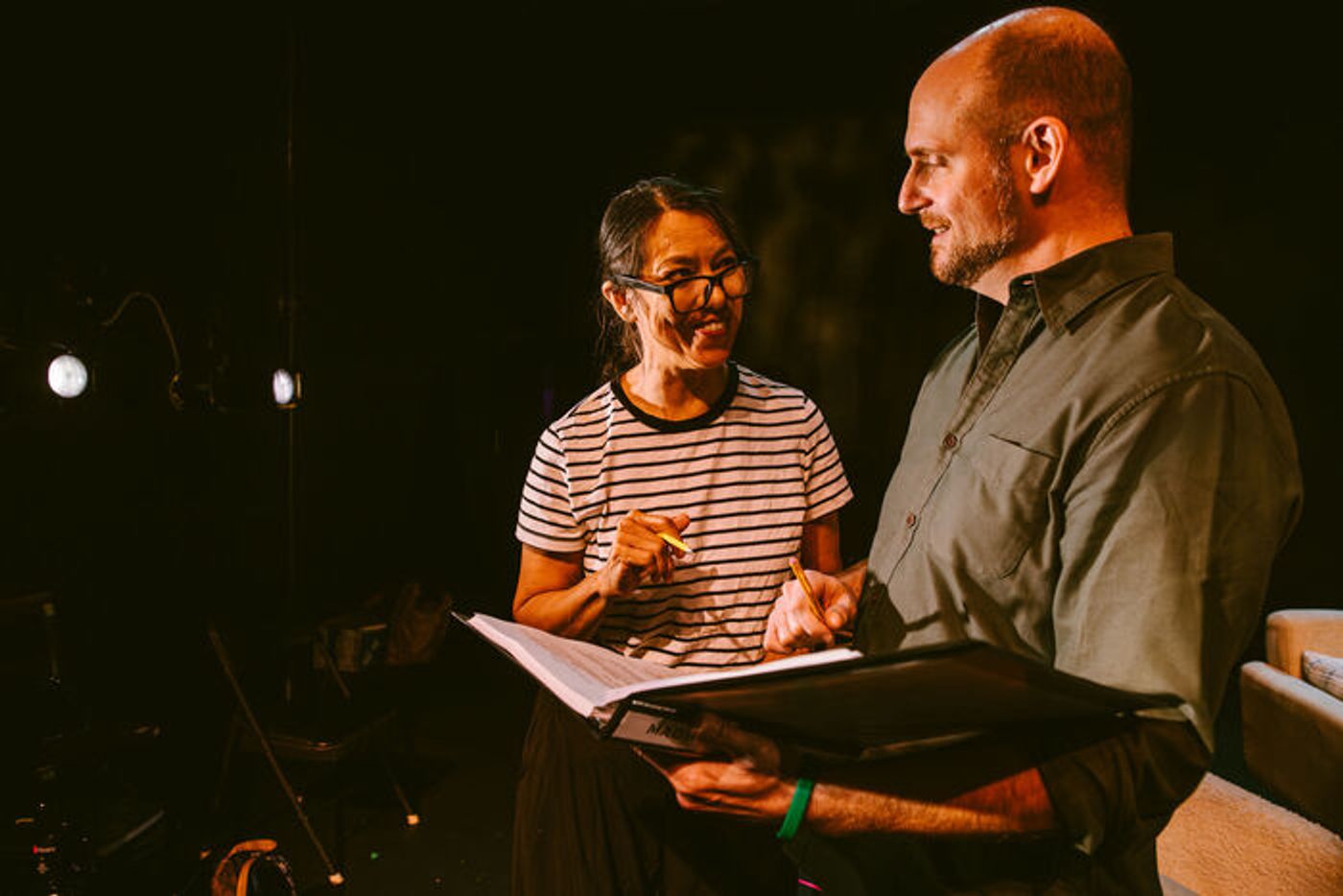 Photos: Go Inside Rehearsals for MADWOMEN OF THE WEST at Actors Temple Theatre  Image