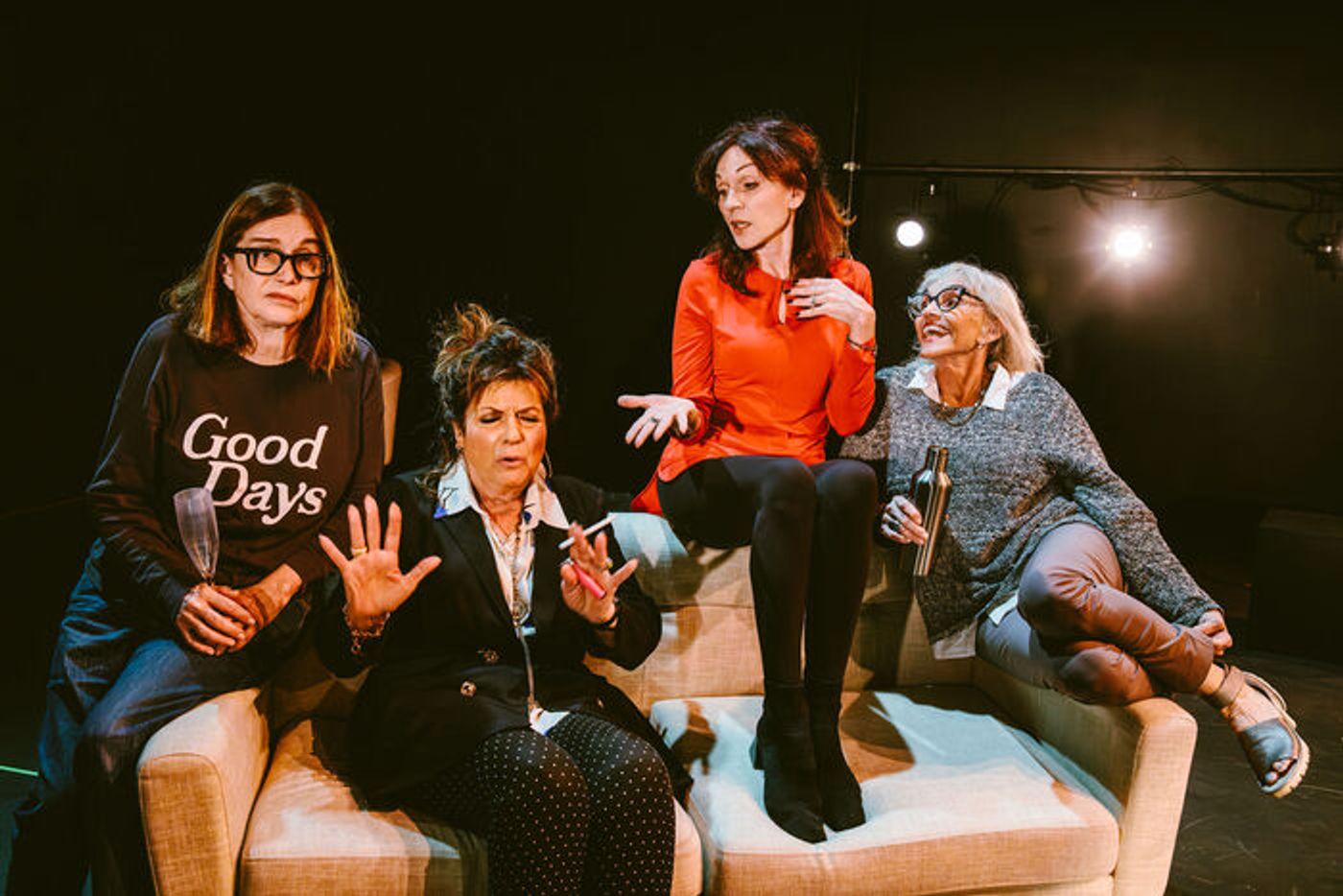 Photos: Go Inside Rehearsals for MADWOMEN OF THE WEST at Actors Temple Theatre  Image
