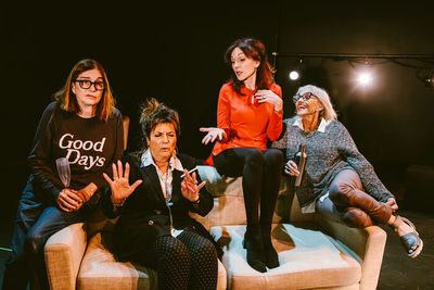 Melanie Mayron, Caroline Aaron, Marilu Henner, and Brooke Adams  Photo