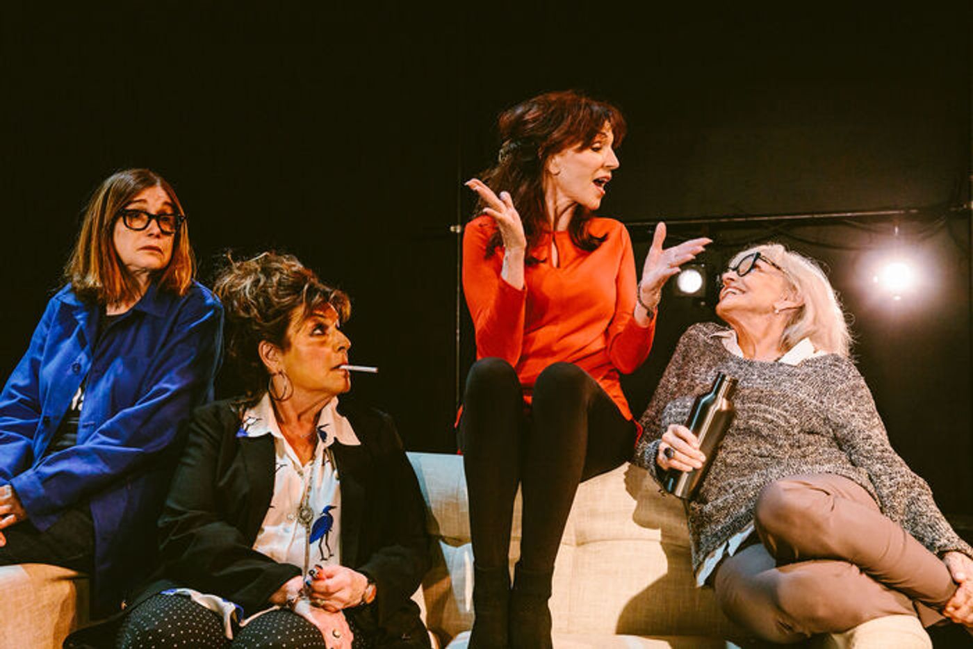 Photos: Go Inside Rehearsals for MADWOMEN OF THE WEST at Actors Temple Theatre  Image