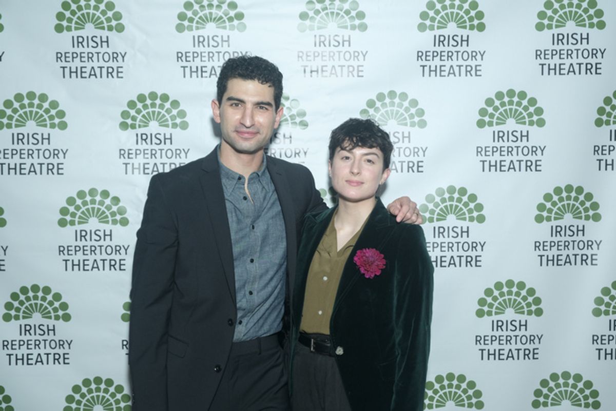 Raffi Barsoumian and Owen Laheen 
 at 