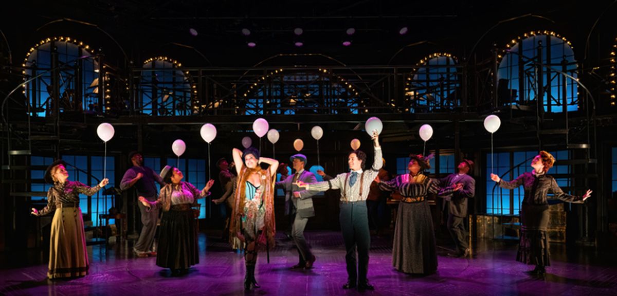 Maria Rizzo, Edward L. Simon and the cast at 