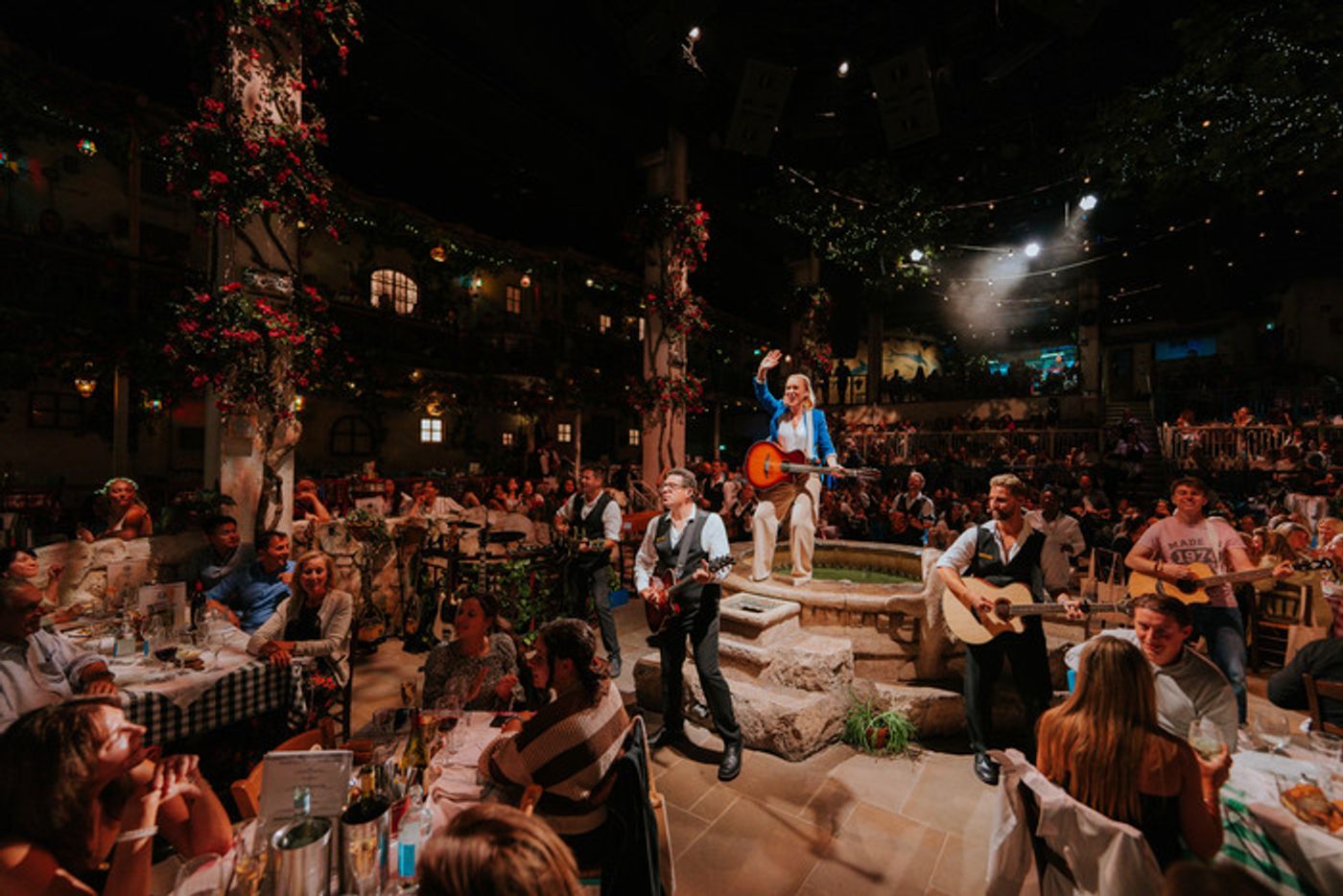 Photos & Video: See New Images & Trailer for MAMMA MIA! THE PARTY - Now Extended to June 2025  Image