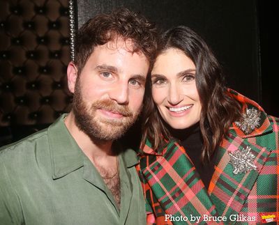 Ben Platt and Idina Menzel Photo
