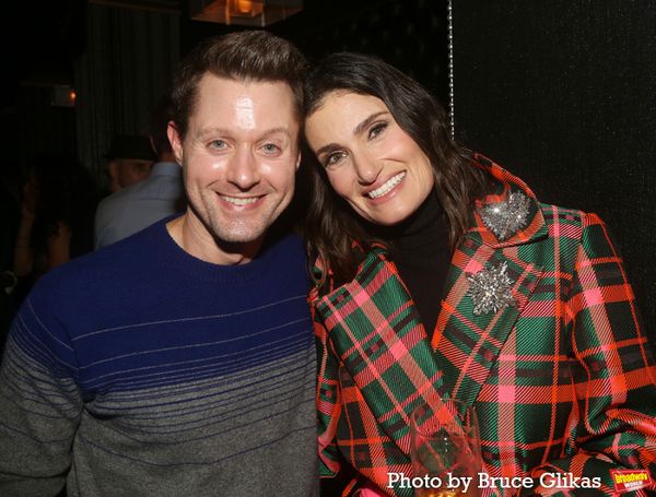 Michael Seelbach and Idina Menzel Photo
