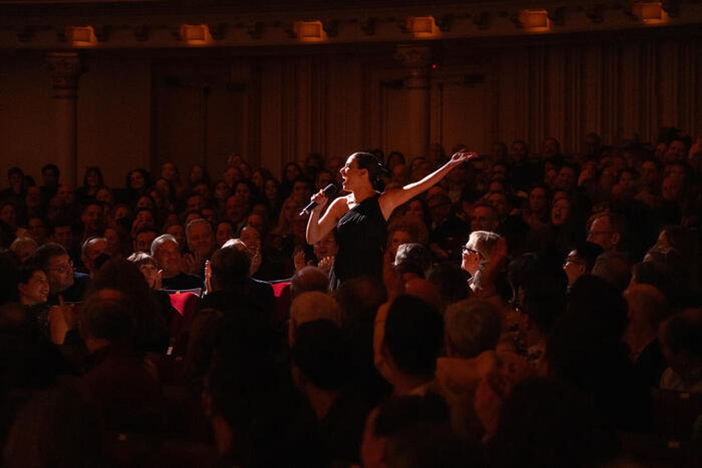 Photos: Lea Michele Makes Carnegie Hall Debut With Special Guests Jonathan Groff and Darren Criss  Image