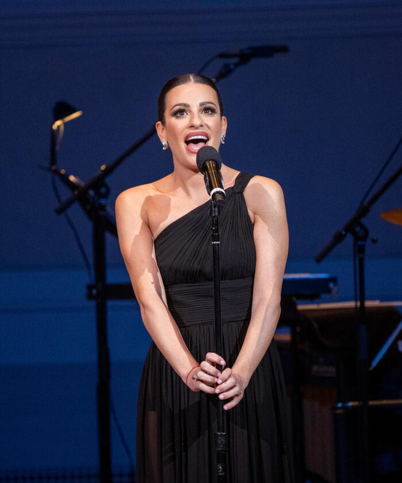 Photos: Lea Michele Makes Carnegie Hall Debut With Special Guests Jonathan Groff and Darren Criss  Image