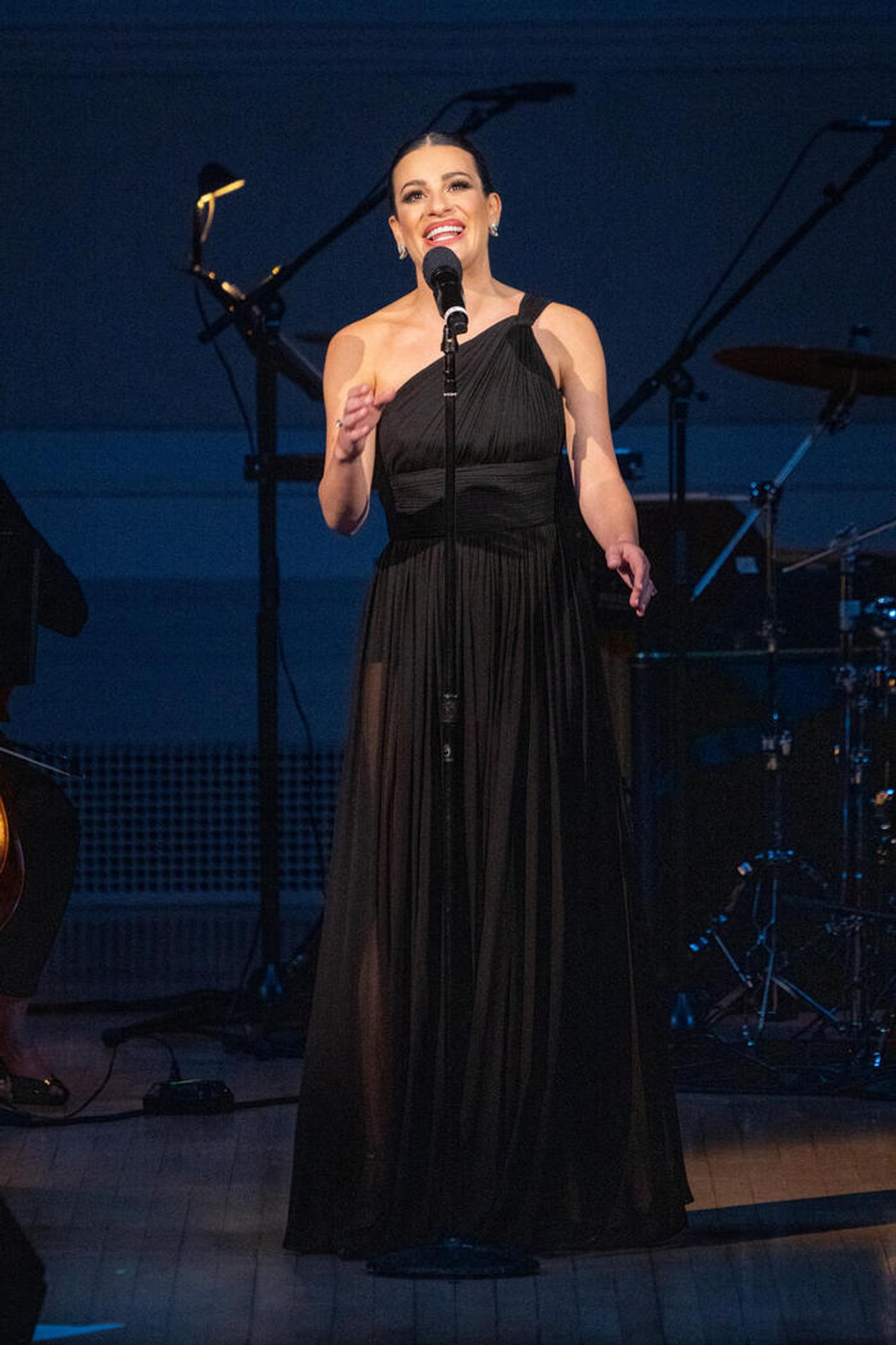 Photos: Lea Michele Makes Carnegie Hall Debut With Special Guests Jonathan Groff and Darren Criss  Image