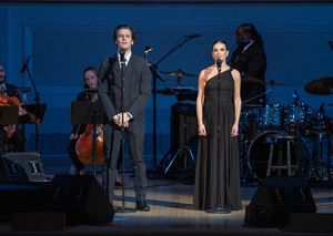 Jonathan Groff, Lea Michele @ BroadwayWorld Jonathan Groff, Lea Michele Photo
