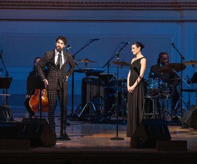 Darren Criss, Lea Michele Photo