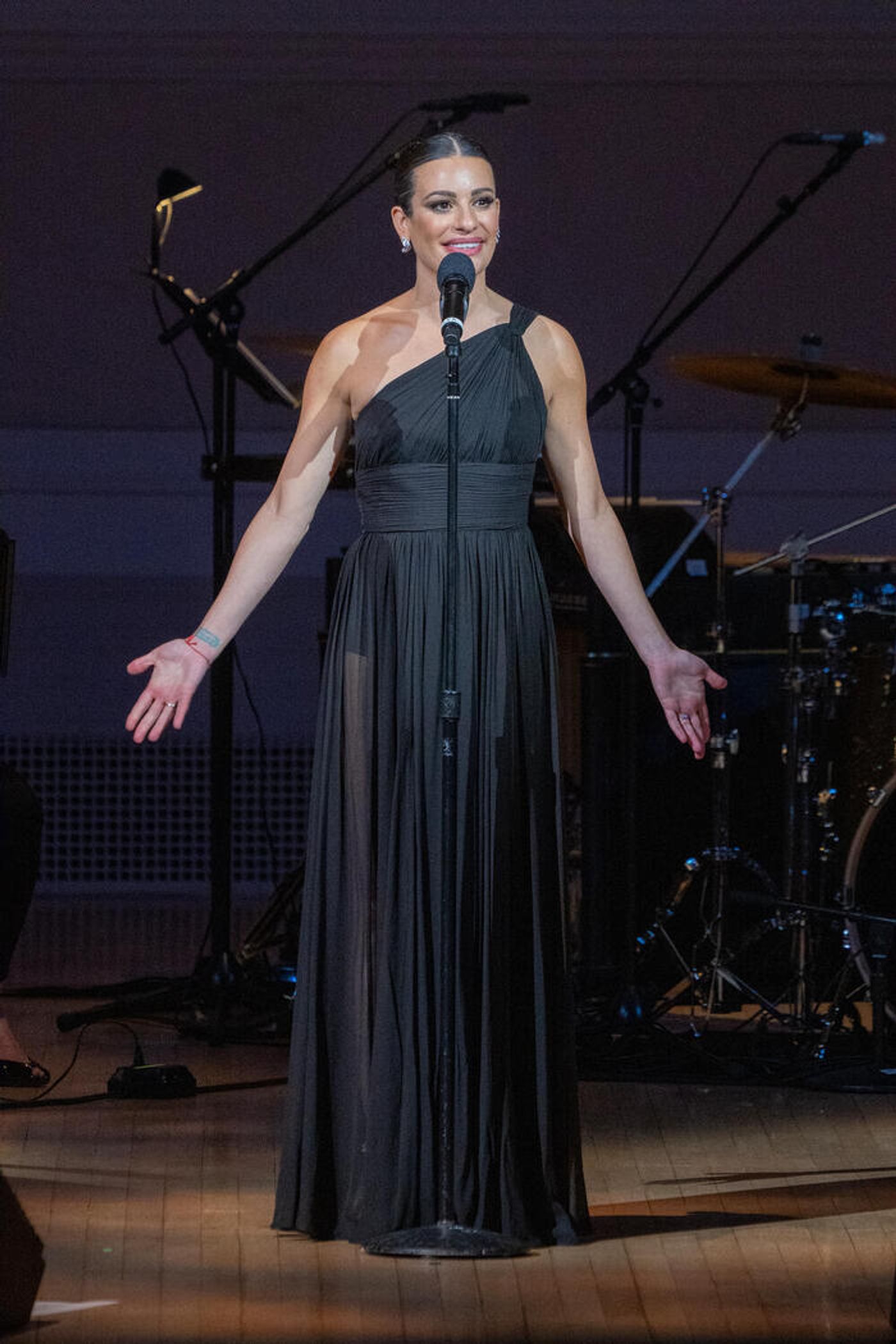 Photos: Lea Michele Makes Carnegie Hall Debut With Special Guests Jonathan Groff and Darren Criss  Image