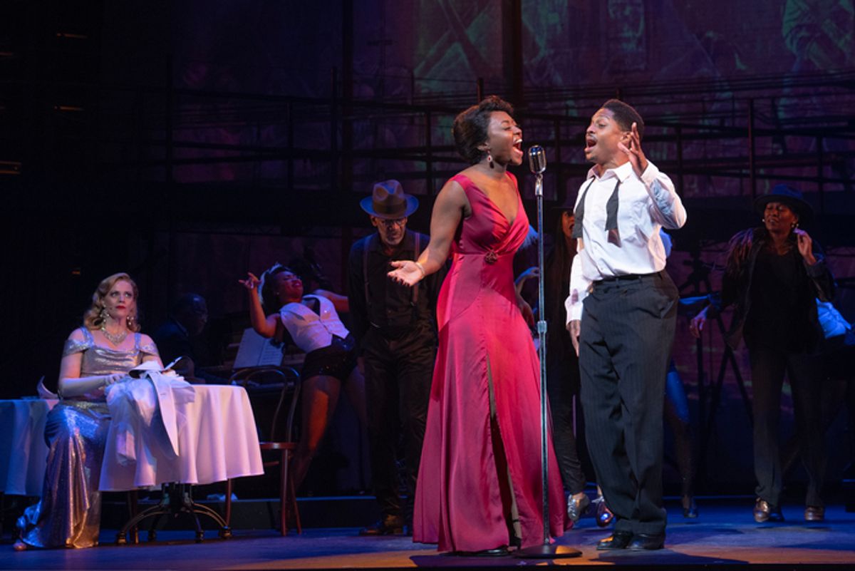 Aisha Jackson and Ephraim Sykes  at 