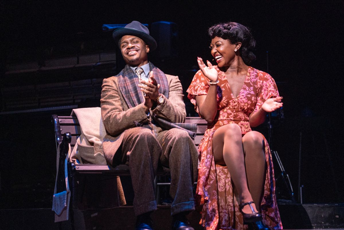 Ephraim Sykes  and Aisha Jackson at 