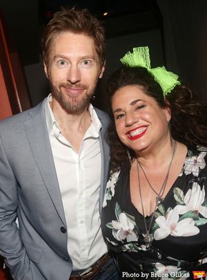 Barry Anderson and Director Marissa Jaret Winokur Photo