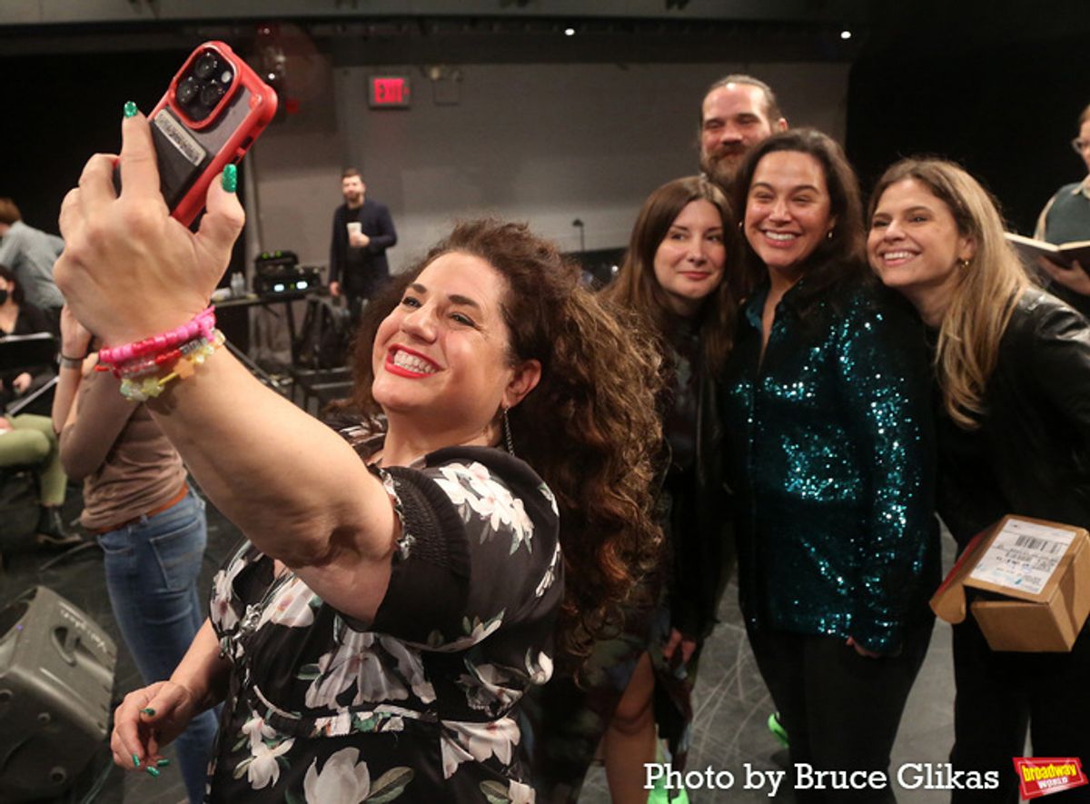 Director Marissa Jaret Winokur, Book & Lyrics Lisa Mongillo, Assistant Director Chadd McMillan, Music & Book Amanda D’Archangells and Book & Lyrics Sami Horneff at 