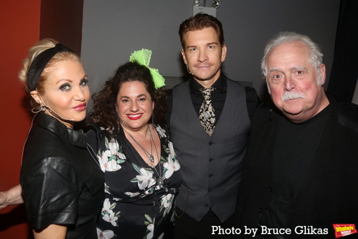 Orfeh, Director Marissa Jaret Winokur, Andy Karl and Rob Bartlett at 