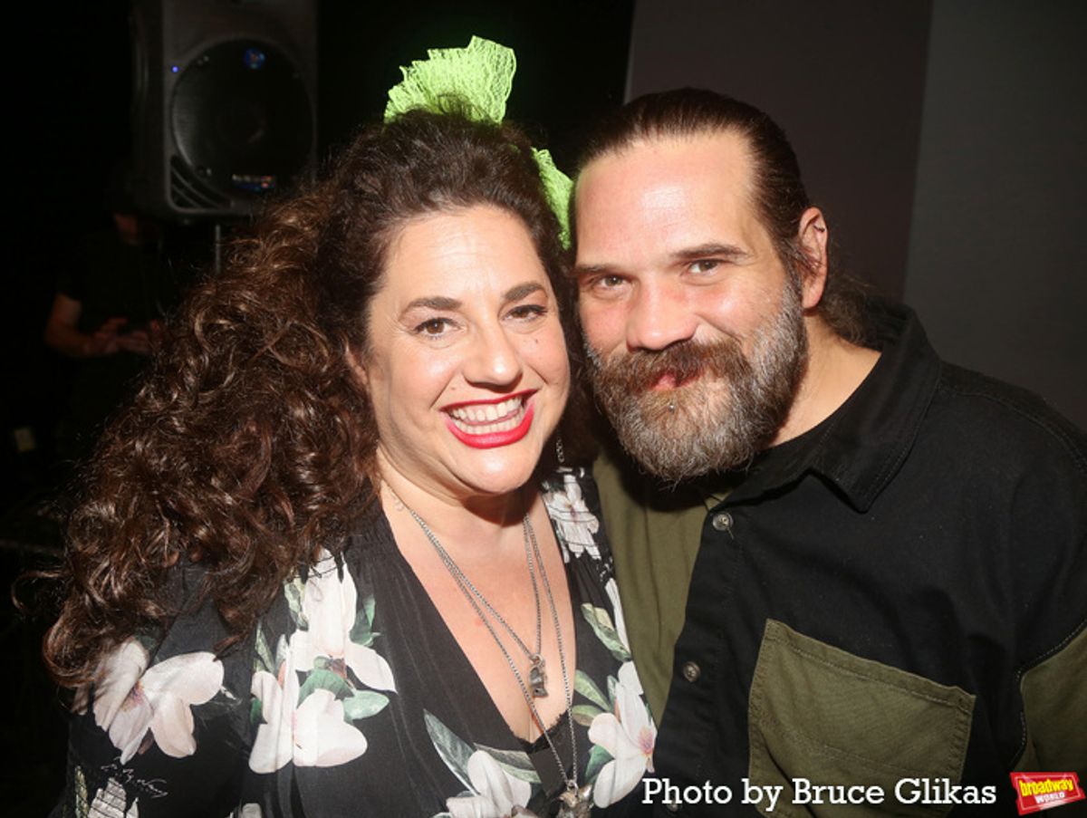 Director Marissa Jaret Winokur and Assistant Director Chadd McMillan at 