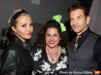Orfeh, Marissa Jaret Winokur and Andy Karl  Photo