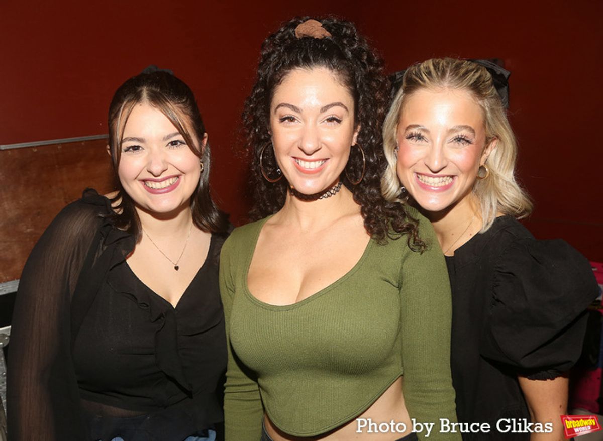 Alexis Reda, Alexis Semevolos-Velazquez and Cara Rose DiPietro 
 at 