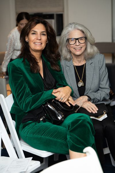 Stephanie Labeilli and Nora Coblemce attend. Photo