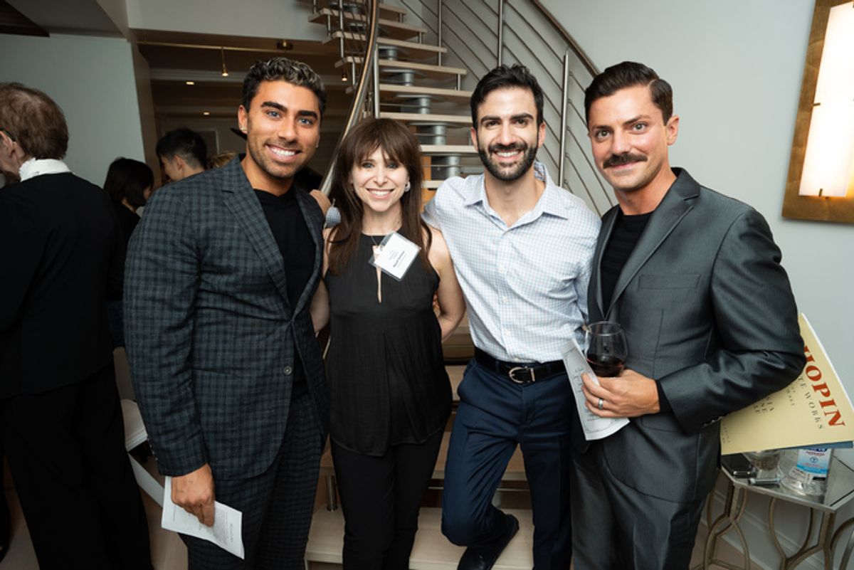  Zachary Weese, Navah Perlman, Alex Shapiro and Jonathan Rondinelli attend. at 