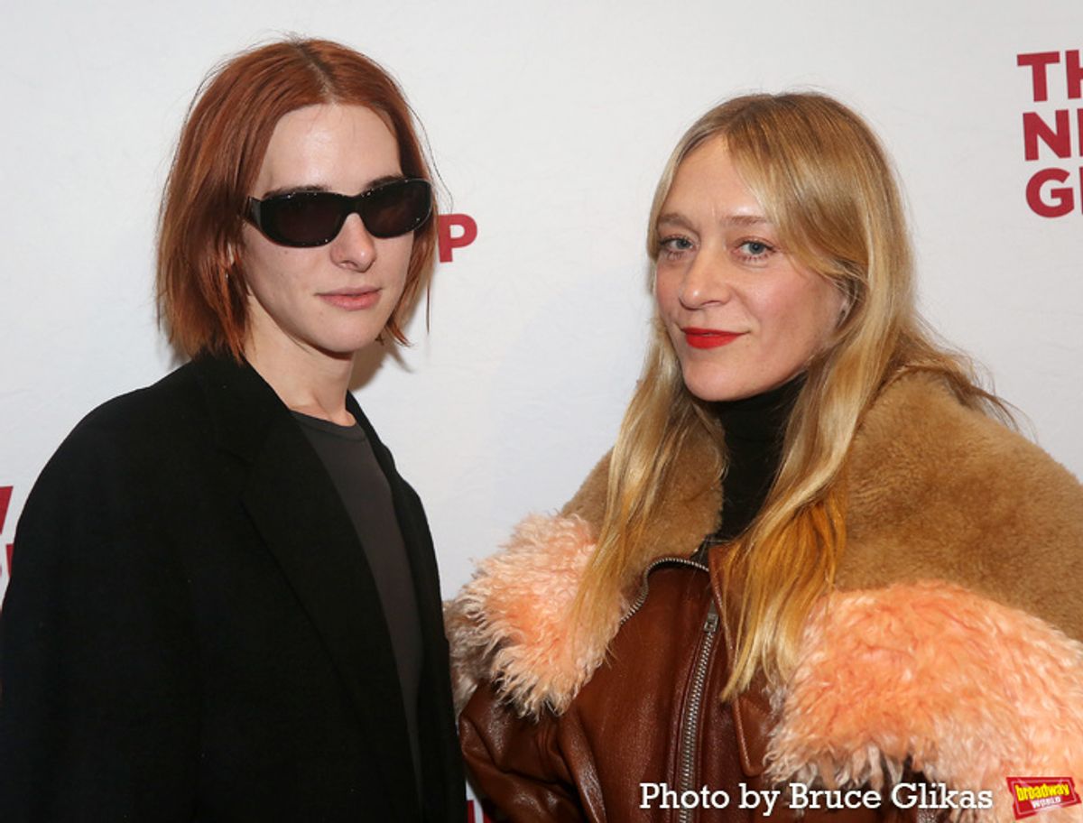 Hari Nef and Chloë Sevigny at 