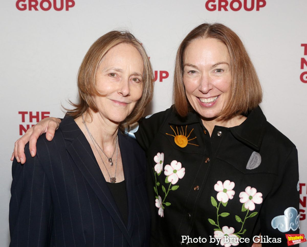 Jo Bonney and Elizabeth Marvel at 