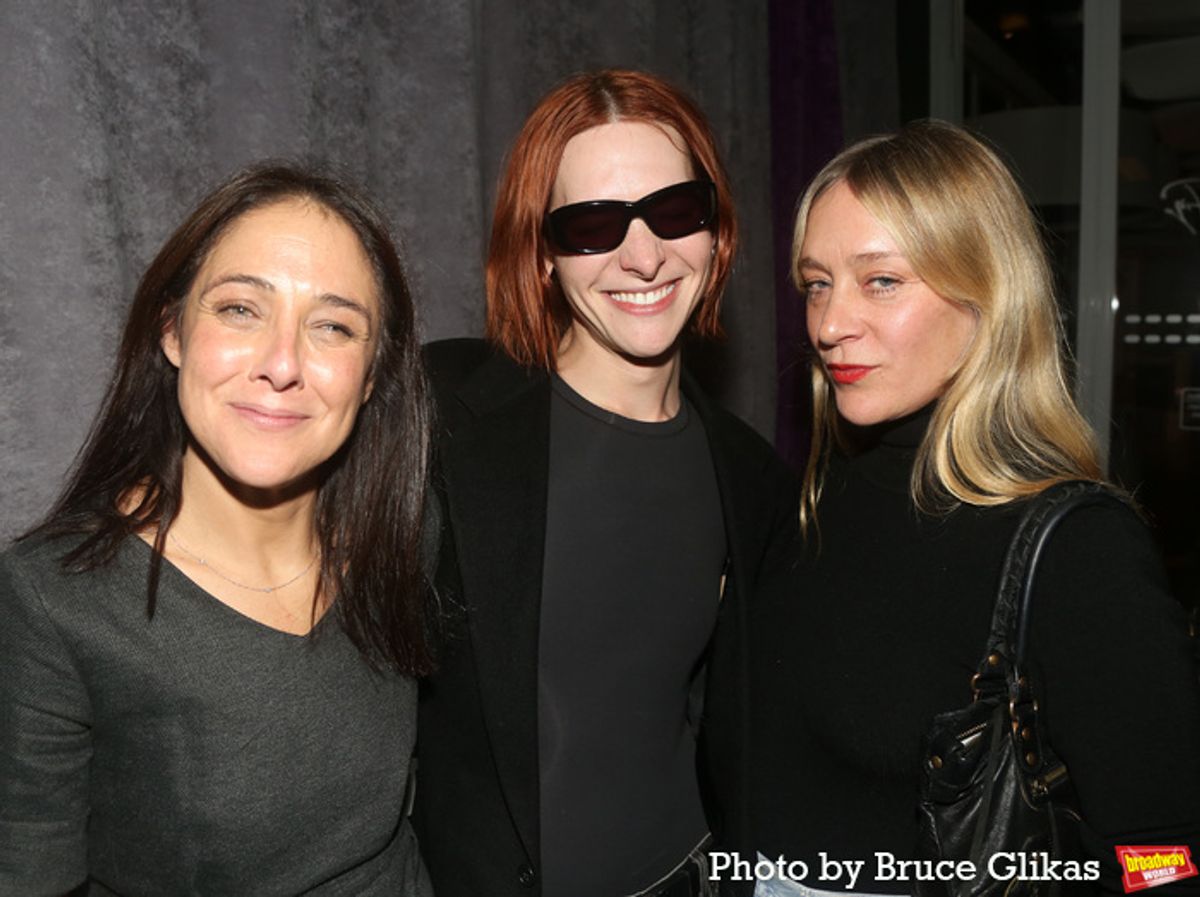 Lily Thorne, Hari Nef and Chloë Sevigny at 