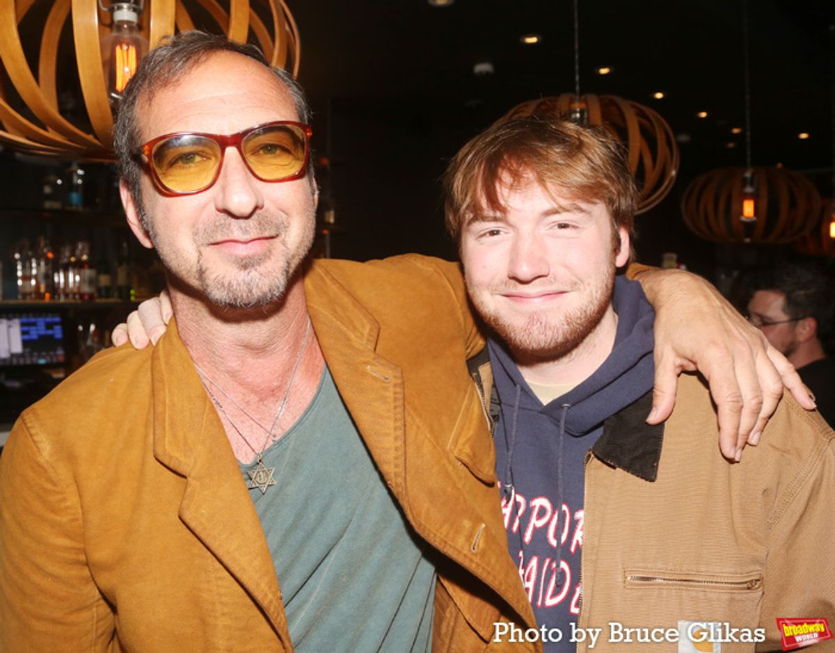 David Bar Katz and Cooper Hoffman at 