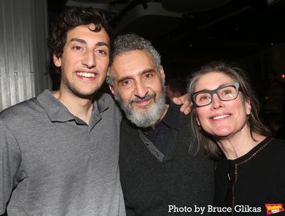 Diego Turturro, John Turturro and Katherine Borowitz Photo