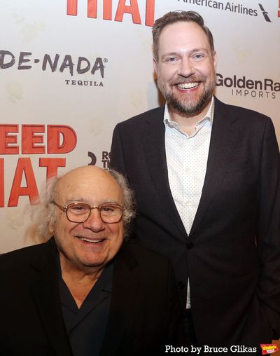 Danny DeVito and Director Moritz von Stuelpnagel Photo
