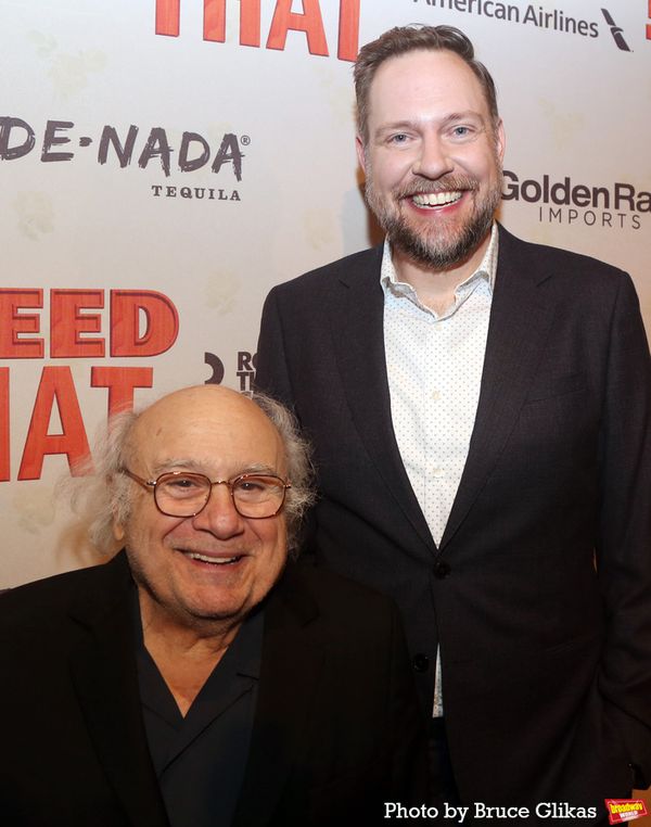 Danny DeVito and Director Moritz von Stuelpnagel Photo