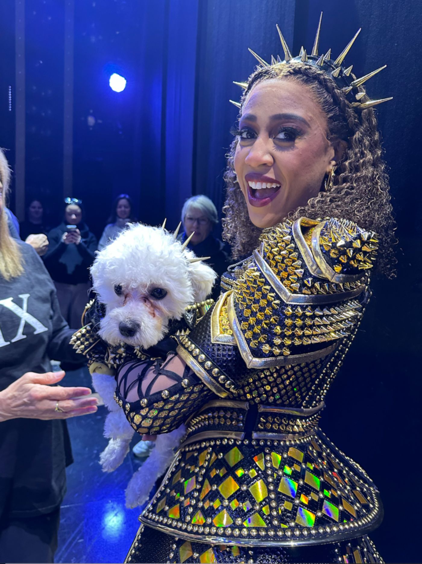 Photos: Dogs Dressed as the SIX Queens Meet the SIX Queens of Broadway  Image