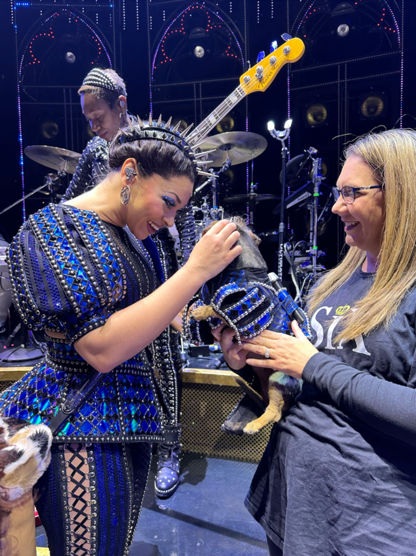 Photos: Dogs Dressed as the SIX Queens Meet the SIX Queens of Broadway  Image