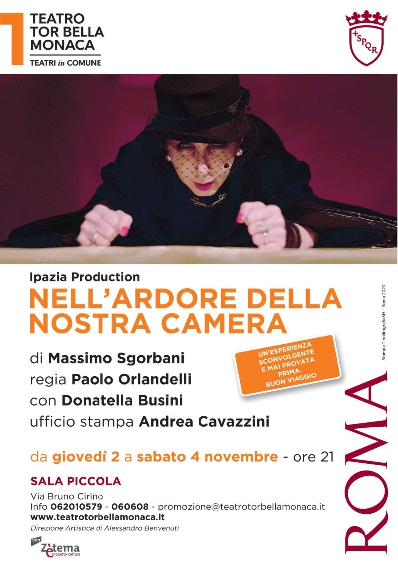 Review: NELL'ARDORE DELLA NOSTRA CAMERA al TEATRO TOR BELLA MONACA  Image