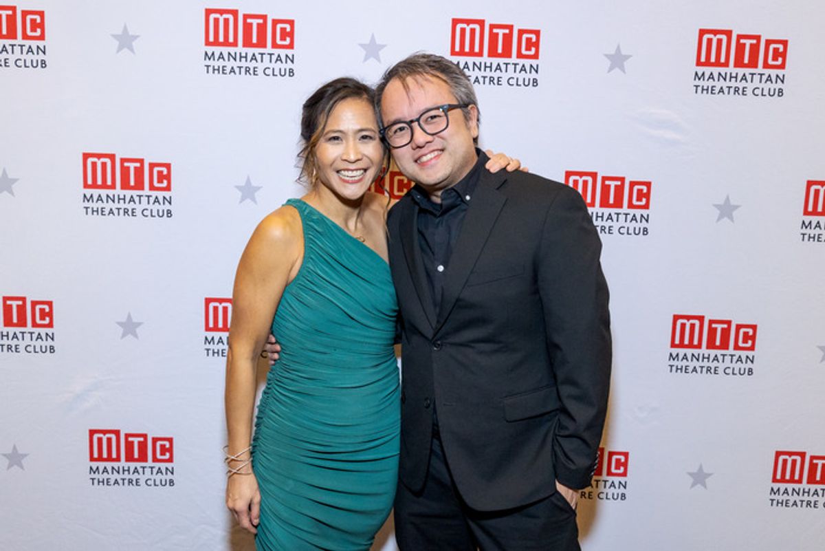 Director May Adrales and playwright Qui Nguyen
 at 