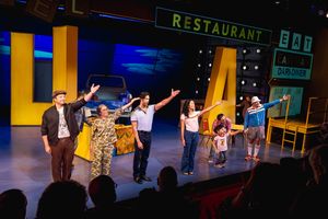 John Hoche, Samantha Quan, Ben Levin, Maureen Sebastian, Jon Norman Schneider with “Little Man” puppet @ BroadwayWorld John Hoche, Samantha Quan, Ben Levin, Maureen Sebastian, Jon Norman Schneider with ¿ Photo