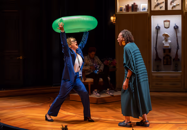 (front, l to r) Caroline Neff and Karen Aldridge with (back) Celeste M. Cooper  Photo