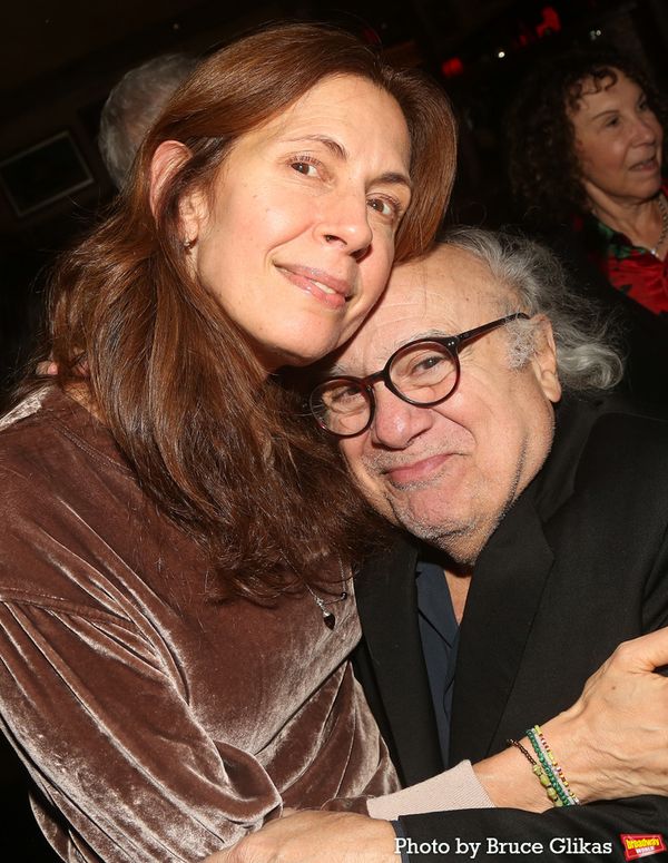 Jessica Hecht and Danny DeVito Photo