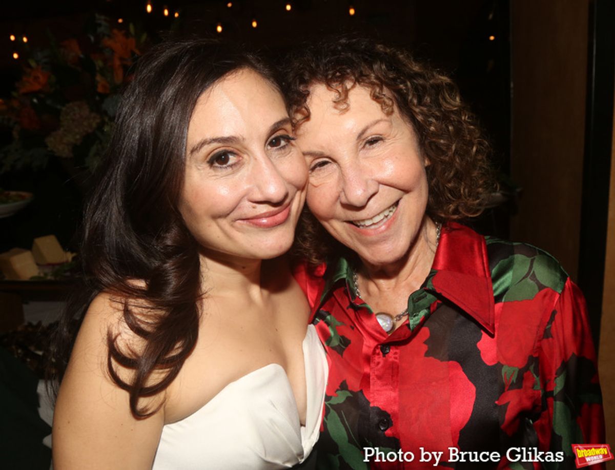 Lucy DeVito and Rhea Perlman at 